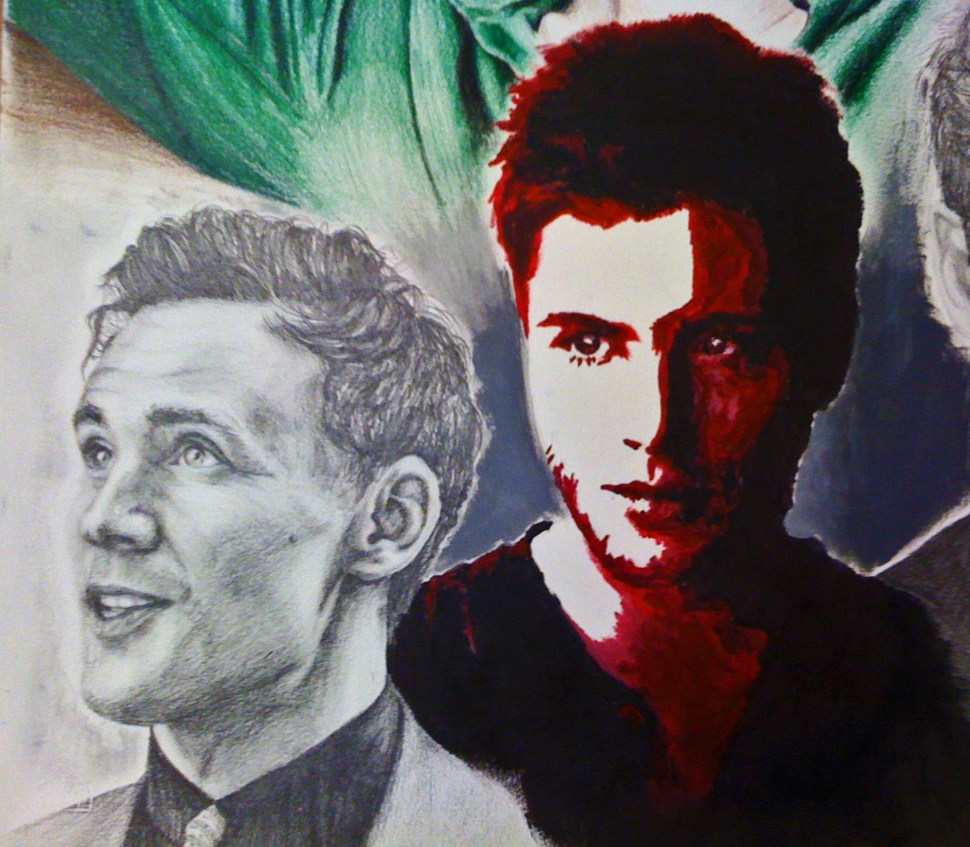 Jensen Ackles & Tom Hiddleston